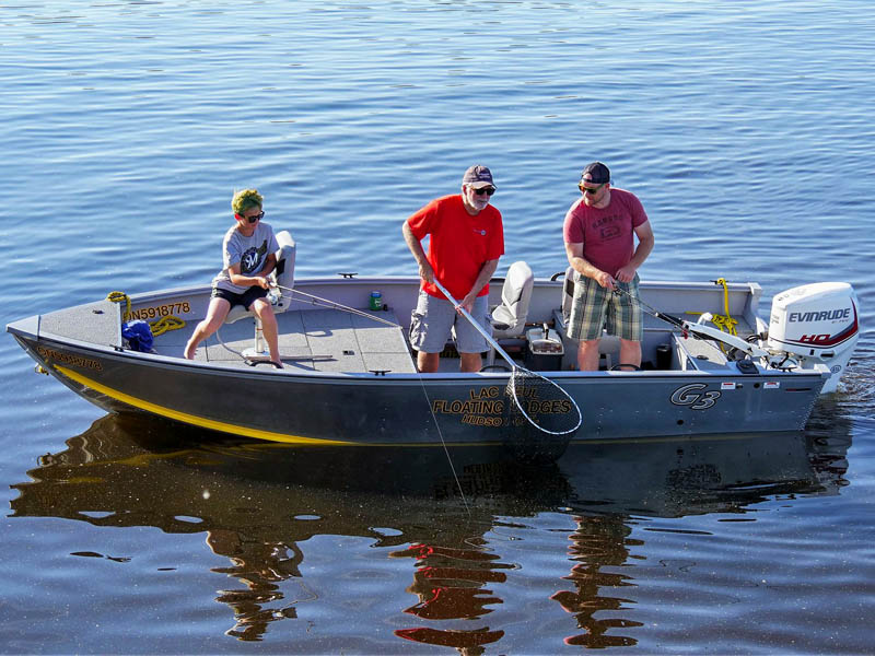 Fish Lac Seul with G3 fishing boats at Lac Seul Floating Lodges