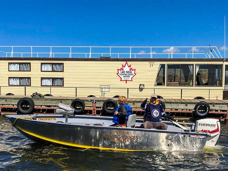 Take a G3 boat up Lac Seul