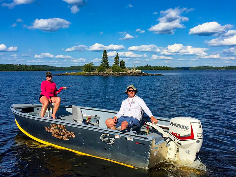 Walleye fishing Lac Seul